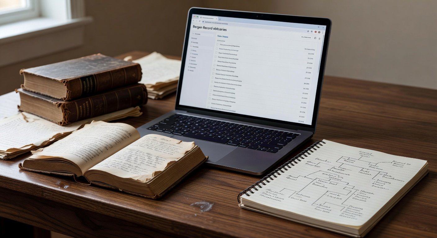 Digital search for Bergen Record obituaries online