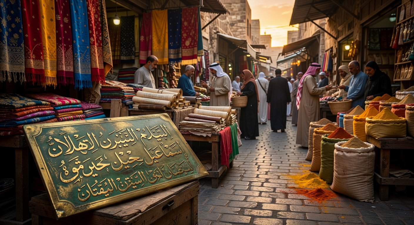 Middle Eastern market with surnames beginning with I