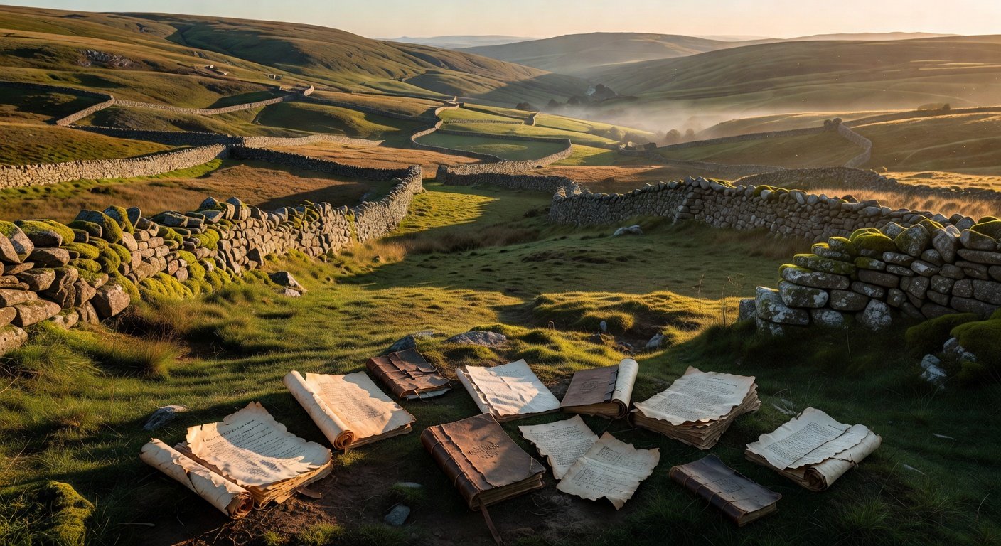 feature_grok_0bef298d English countryside landscape showing Ray surname origin regions in Yorkshire