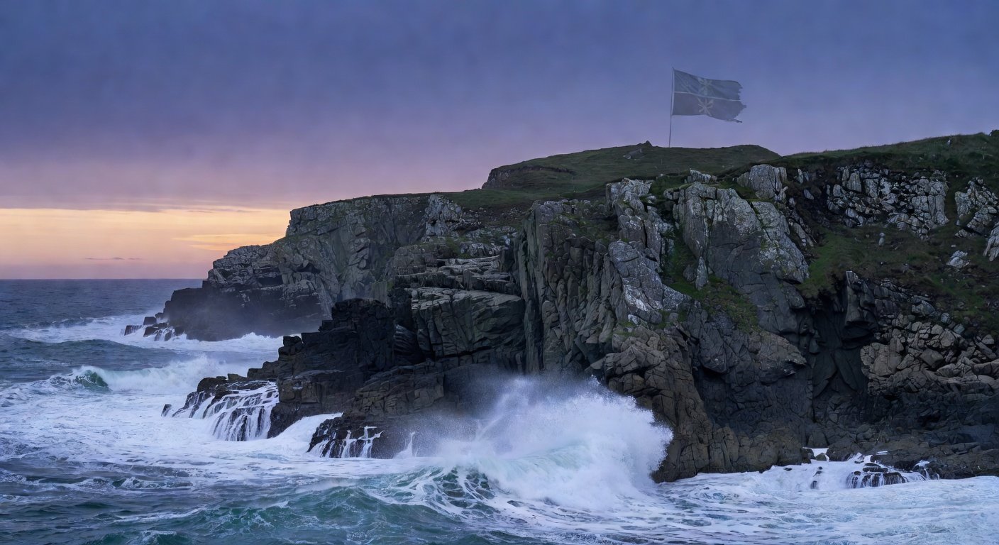Irish coastal landscape tied to irish surnames origins in Kerry