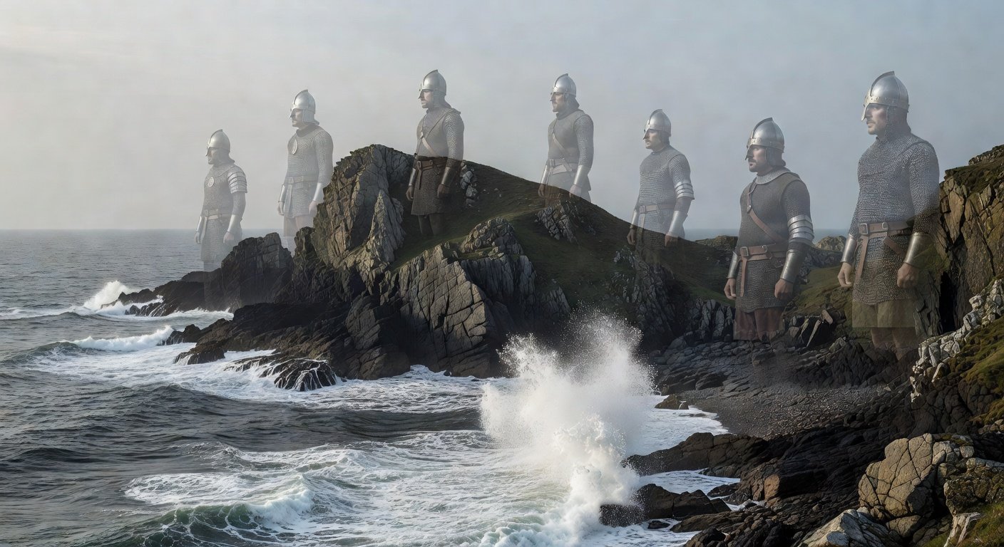 Irish coastline depicting murphy last name origin sea warrior meaning