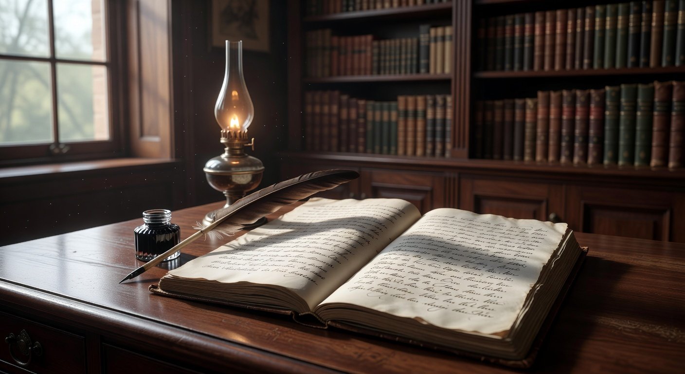 feature_grok_b34f0097 Deciphering old handwriting in genealogy records on antique ledger